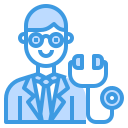 external doctor-life-style-avatar-itim2101-blue-itim2101-1 icon