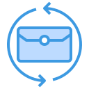 external envelope-contact-and-message-itim2101-blue-itim2101-1 icon