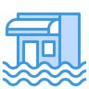 external flood-insurance-itim2101-blue-itim2101 icon