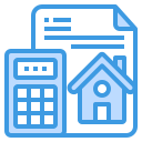 external loan-calculate-itim2101-blue-itim2101 icon