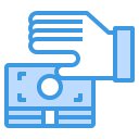 external money-accounting-itim2101-blue-itim2101-2 icon