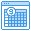 external payment-day-accounting-itim2101-blue-itim2101-1 icon