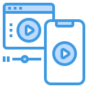 external player-mobile-technology-itim2101-blue-itim2101 icon