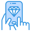 external premium-mobile-payment-itim2101-blue-itim2101 icon