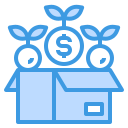 external reward-financial-itim2101-blue-itim2101 icon