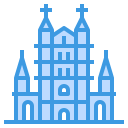 external saint-bravo-cathedral-landmarks-itim2101-blue-itim2101 icon