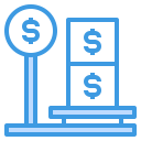 external scale-financial-itim2101-blue-itim2101 icon