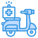 external scooter-medical-itim2101-blue-itim2101 icon