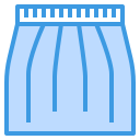 external skirt-clothes-itim2101-blue-itim2101-1 icon