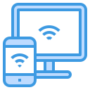 external smart-tv-internet-of-things-itim2101-blue-itim2101-1 icon