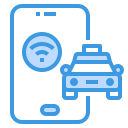 external smartphone-taxi-service-itim2101-blue-itim2101-1 icon