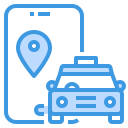 external taxi-taxi-service-itim2101-blue-itim2101-5 icon
