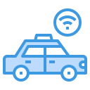external taxi-taxi-service-itim2101-blue-itim2101-7 icon
