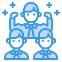 external teamwork-project-management-itim2101-blue-itim2101 icon