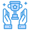 external trophy-digital-marketing-itim2101-blue-itim2101-1 icon
