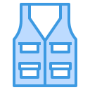 external vest-clothes-itim2101-blue-itim2101-1 icon