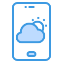 external weather-smartphone-technology-itim2101-blue-itim2101 icon