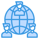 external worldwide-teamwork-itim2101-blue-itim2101 icon