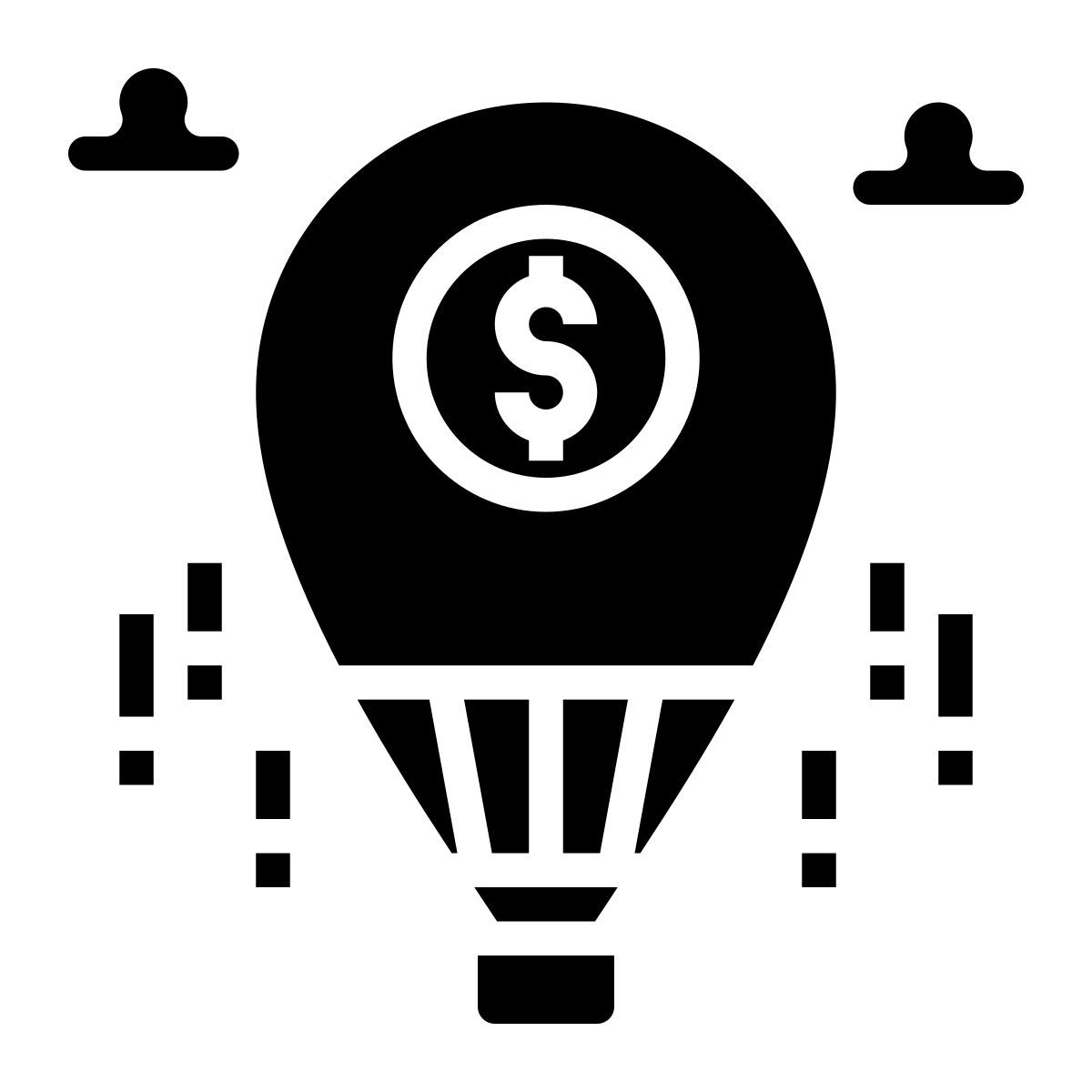 hot air balloon icon