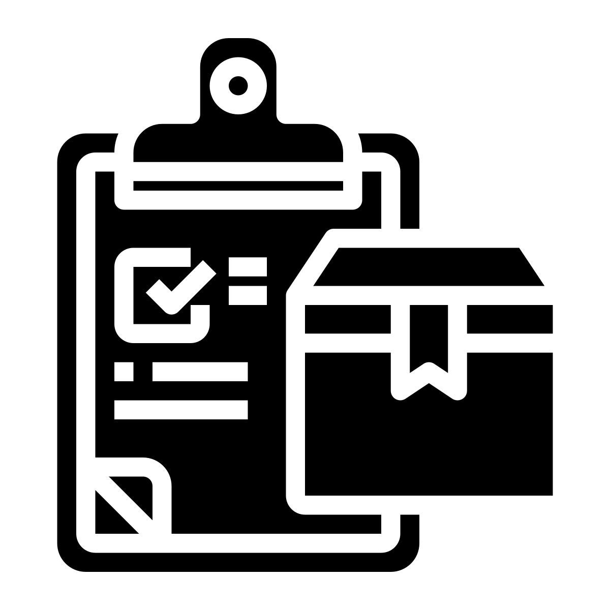 delivery checklist icon