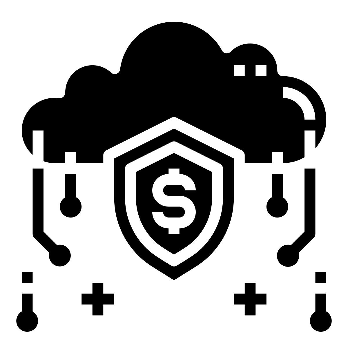 cloud security icon