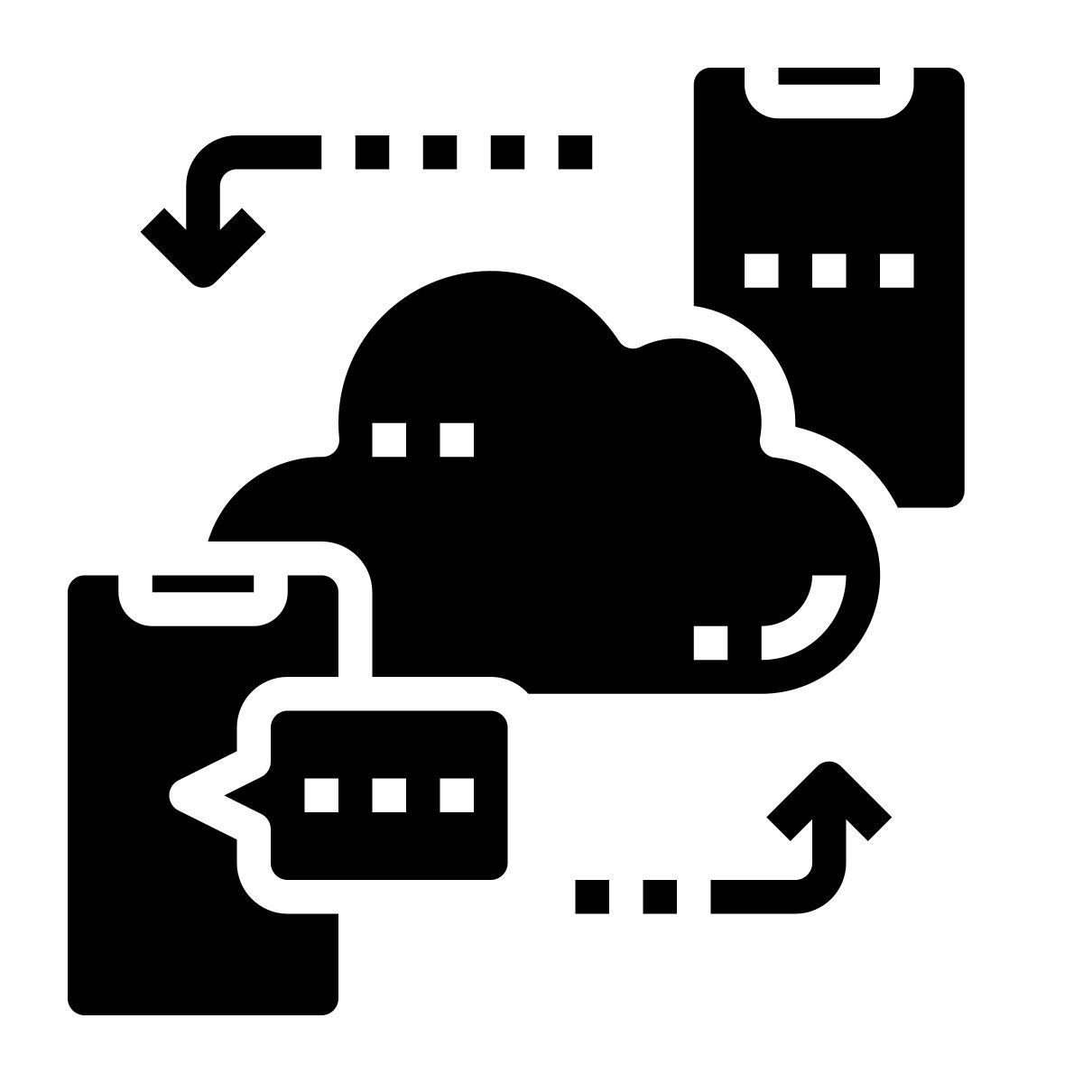 data transfer icon