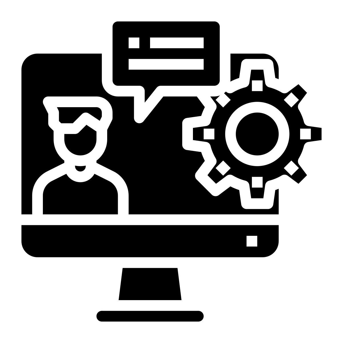 customer support agent icon