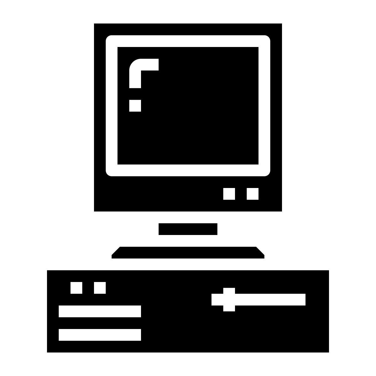 old computer icon