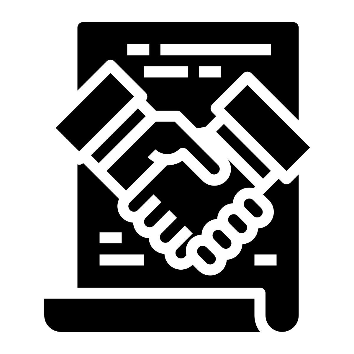 apretón de manos icon