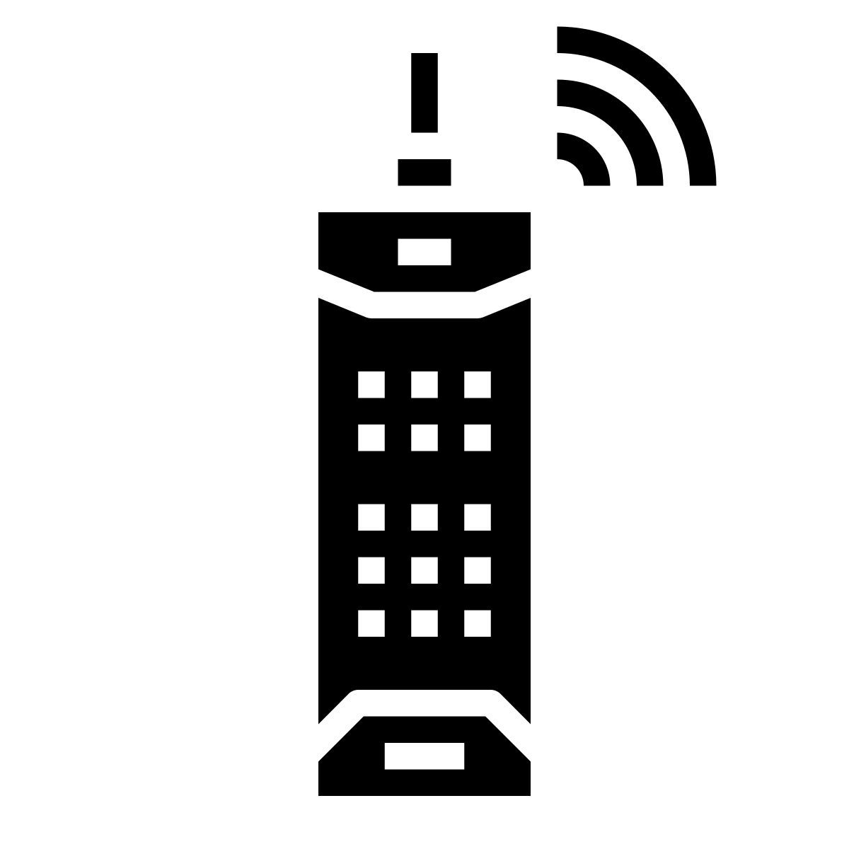 old mobile phone icon