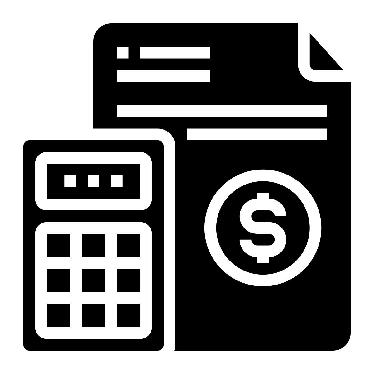 financial report icon