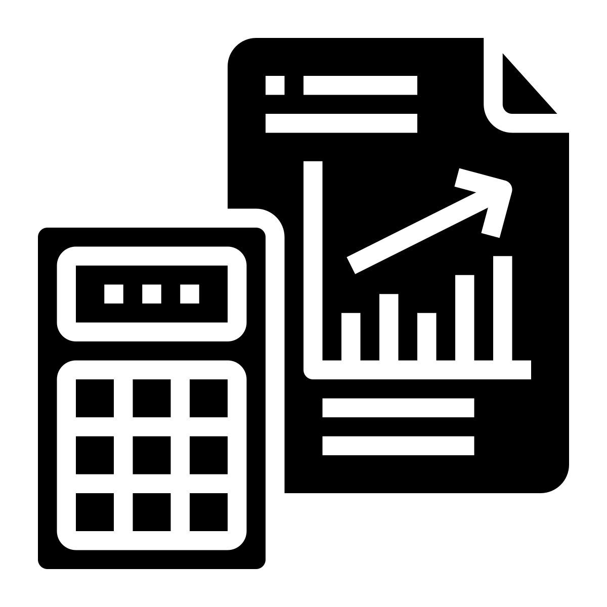 financial report icon