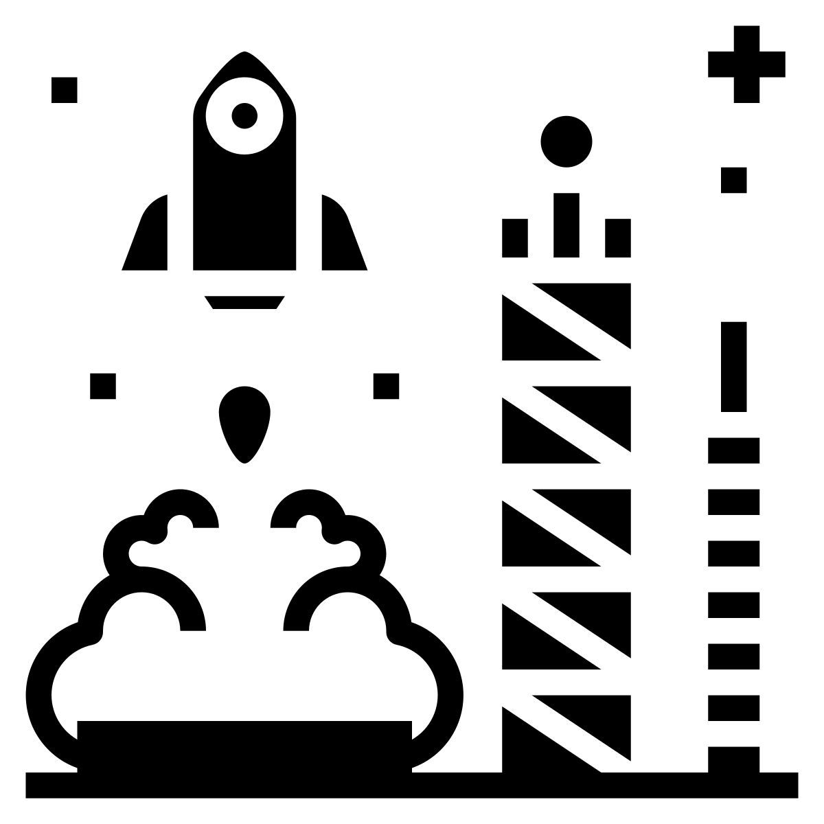 rocket launch icon