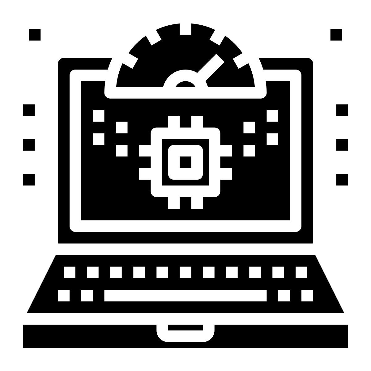 laptop speed icon
