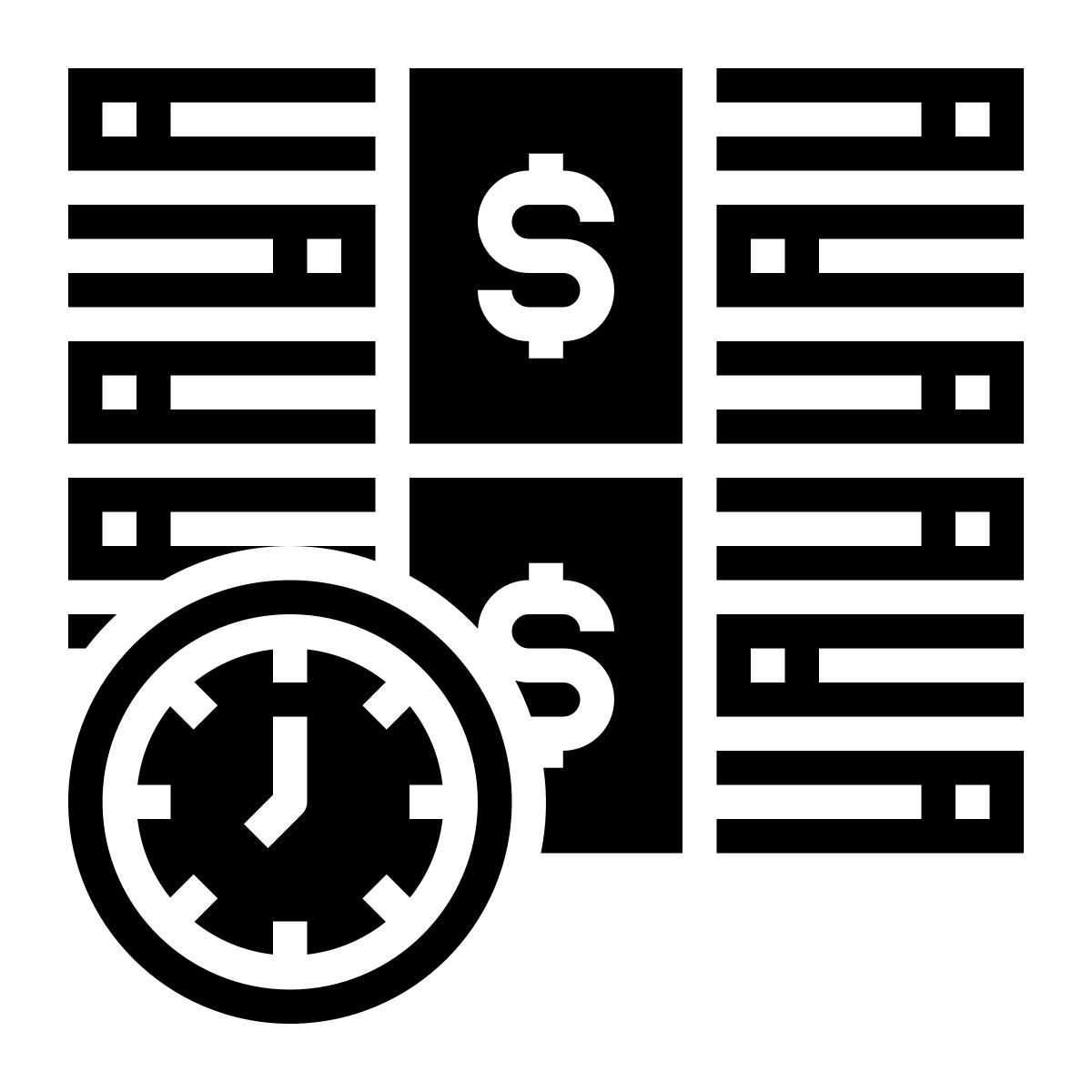 time is money icon