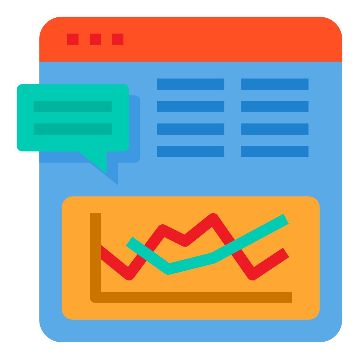 데이터 분석 icon