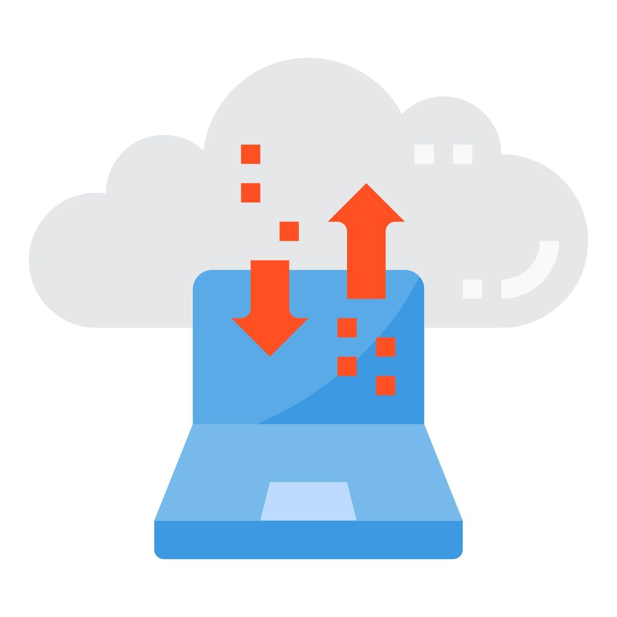 data transfer icon