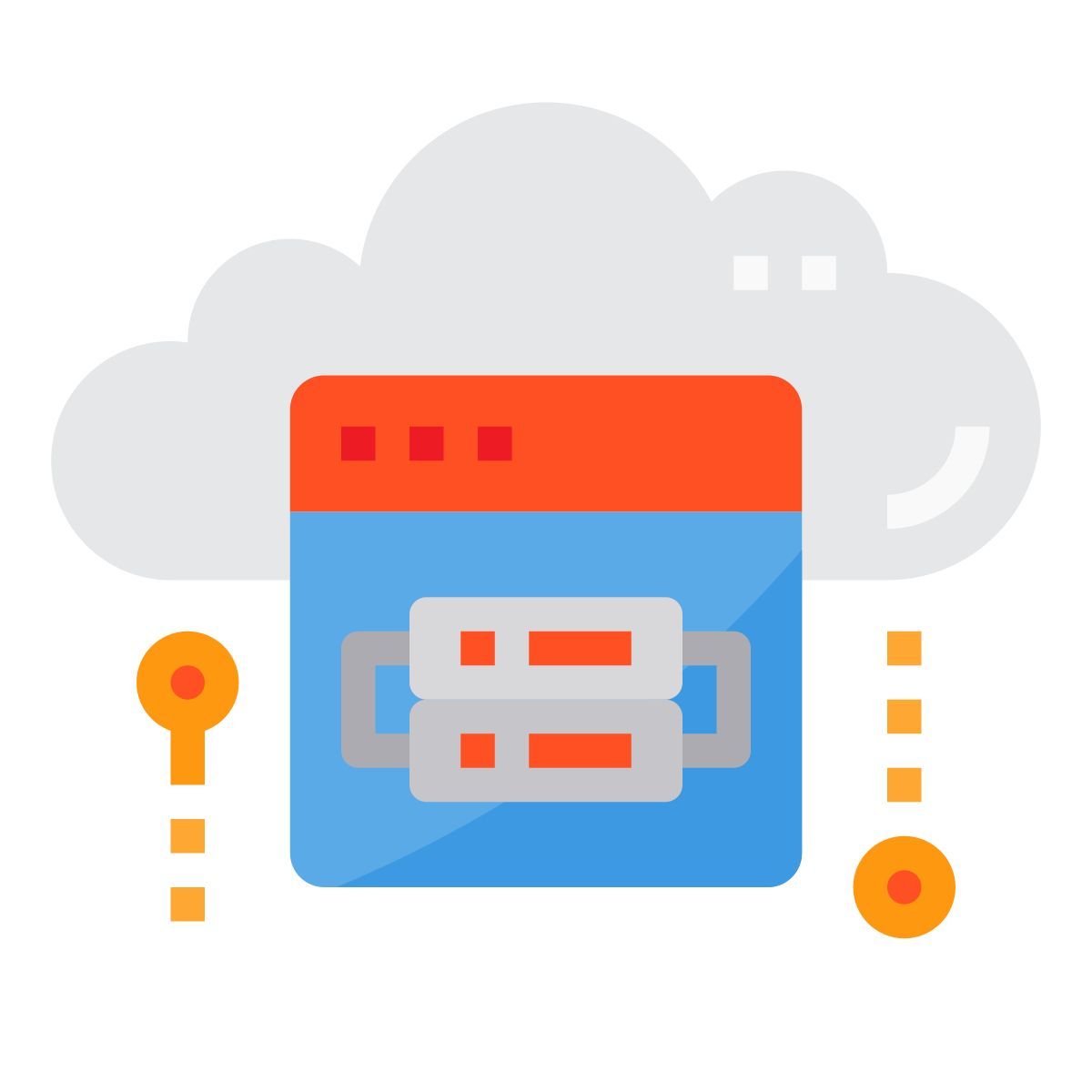 cloud computing icon