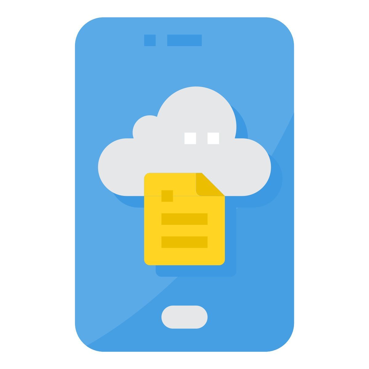 cloud data icon
