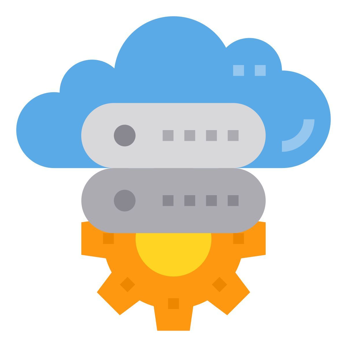 cloud data icon