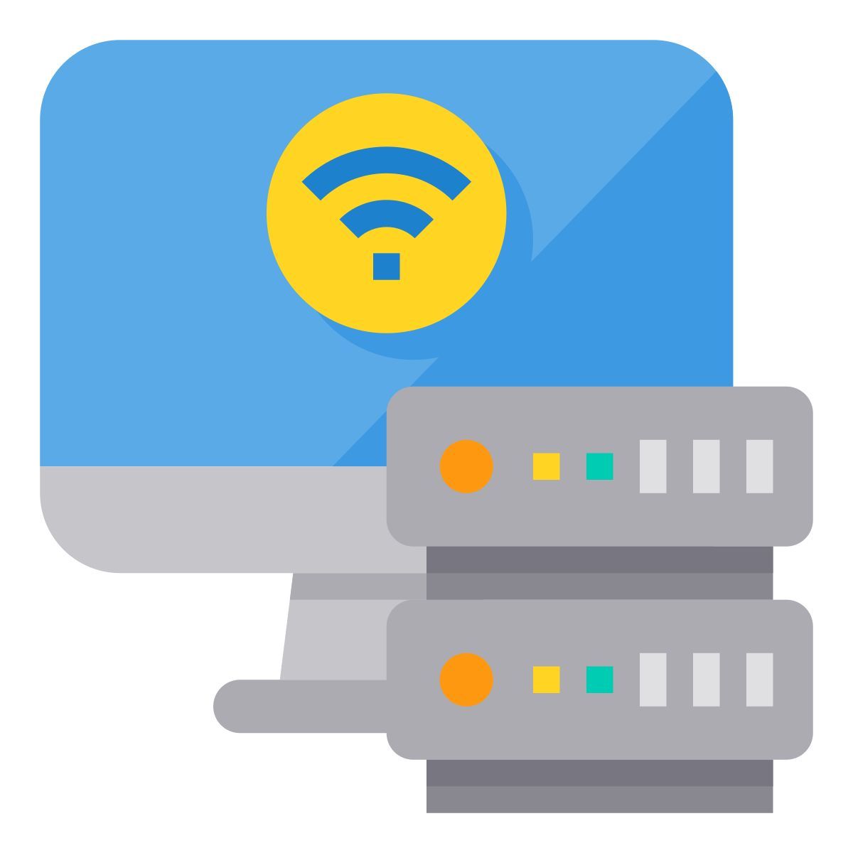 servidor en línea icon