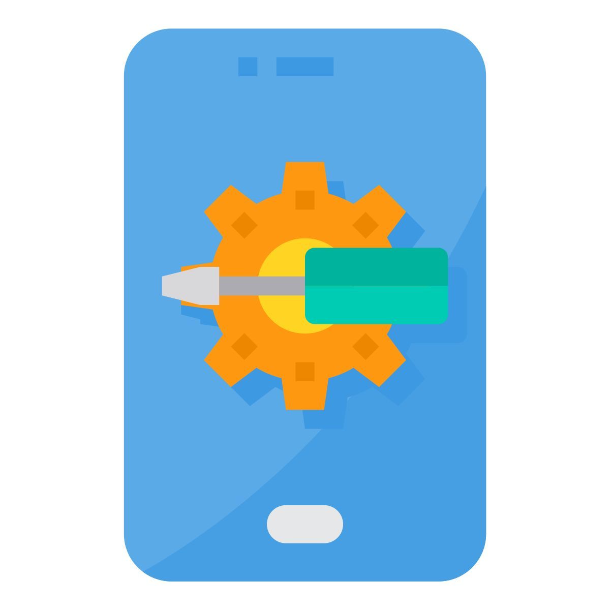 smartphone configuration icon