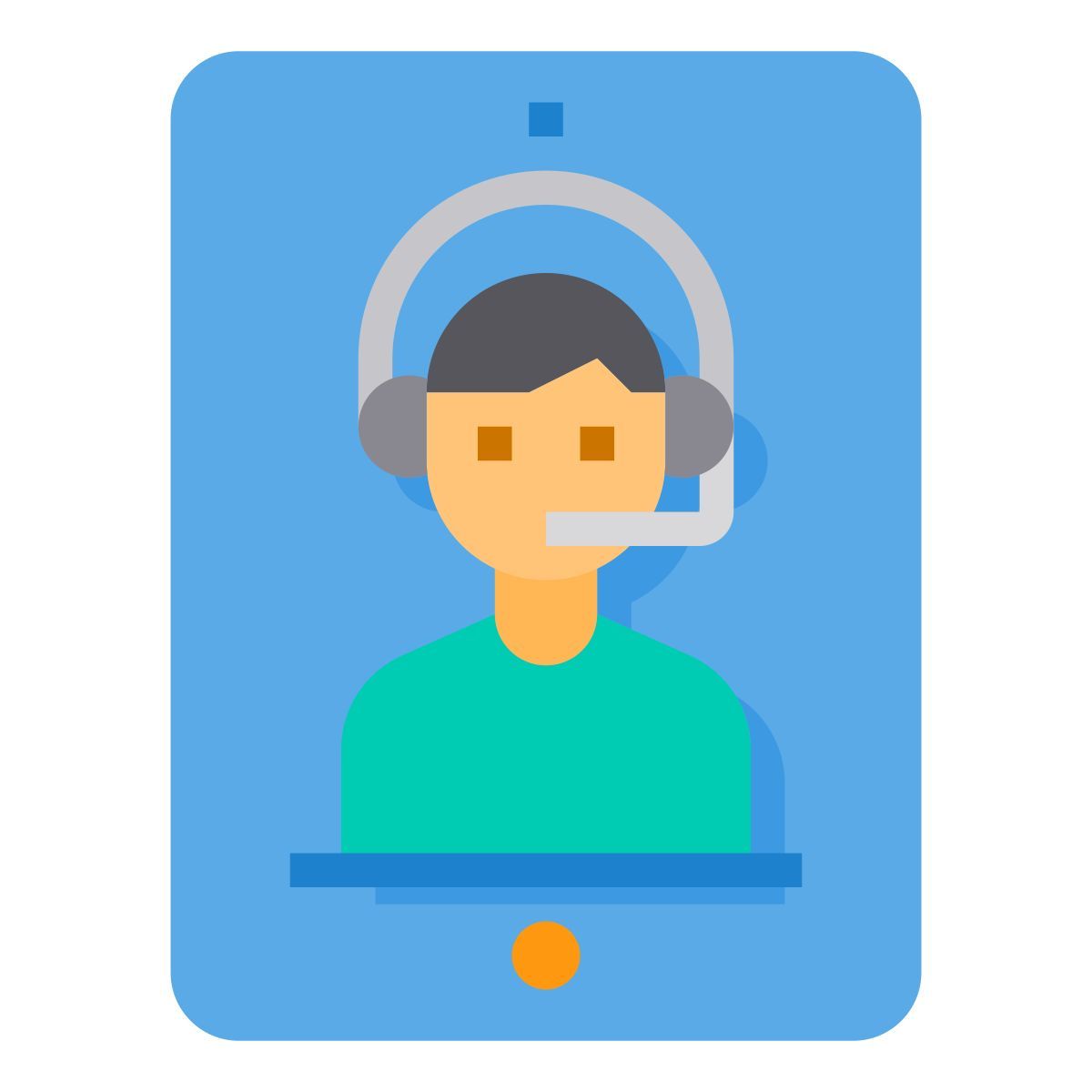 agente del servizio clienti icon