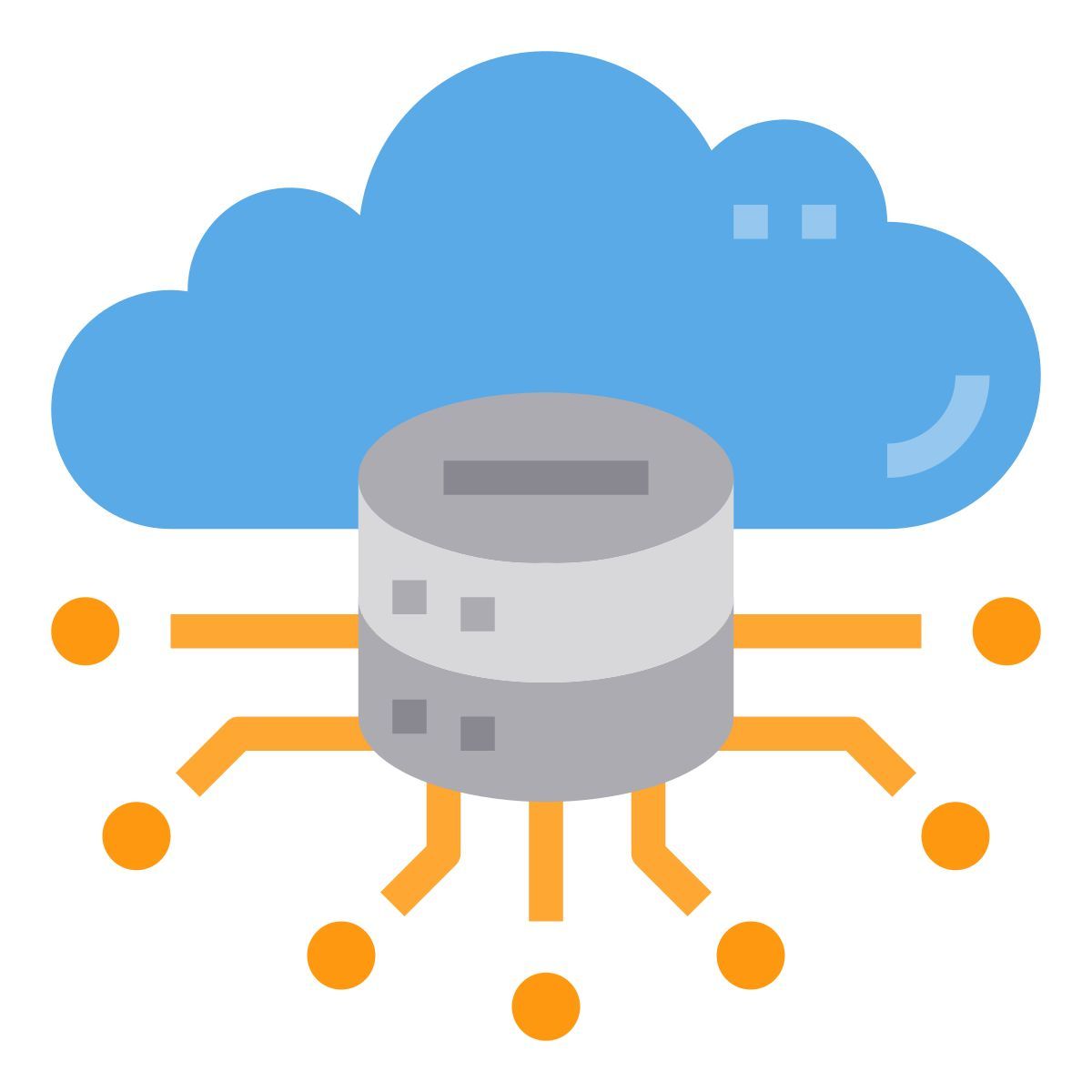 cloud database icon