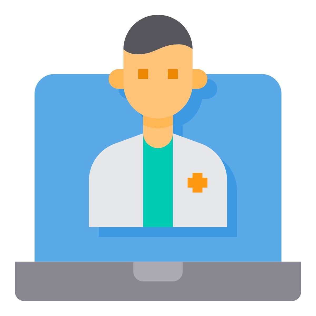 online medical assistance icon