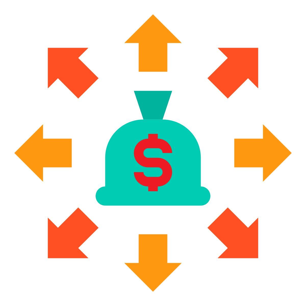 sacco dei soldi icon