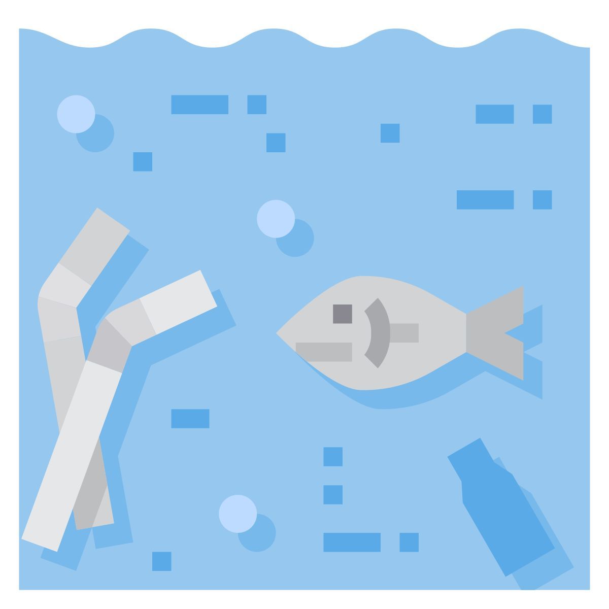 water pollution icon