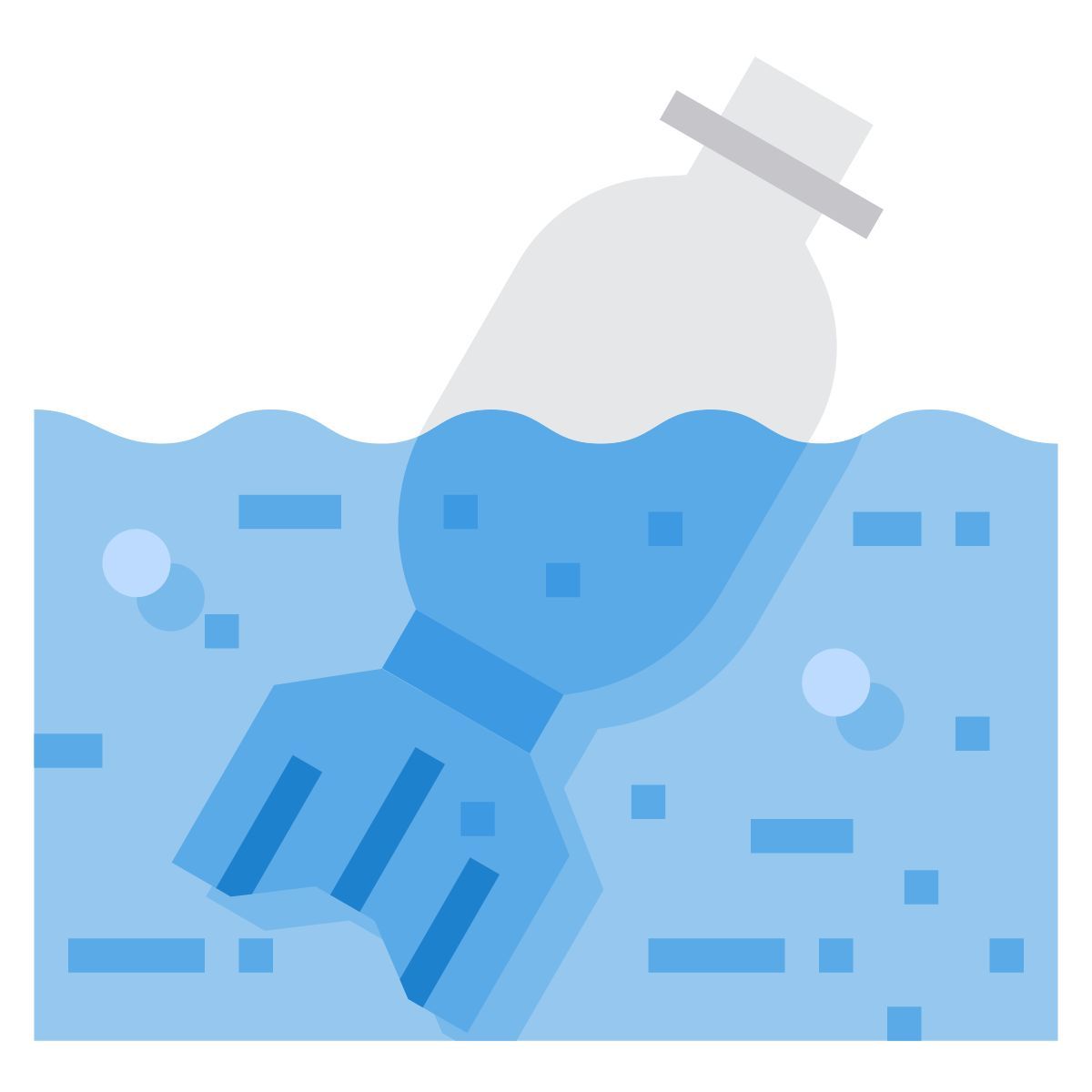 water pollution icon