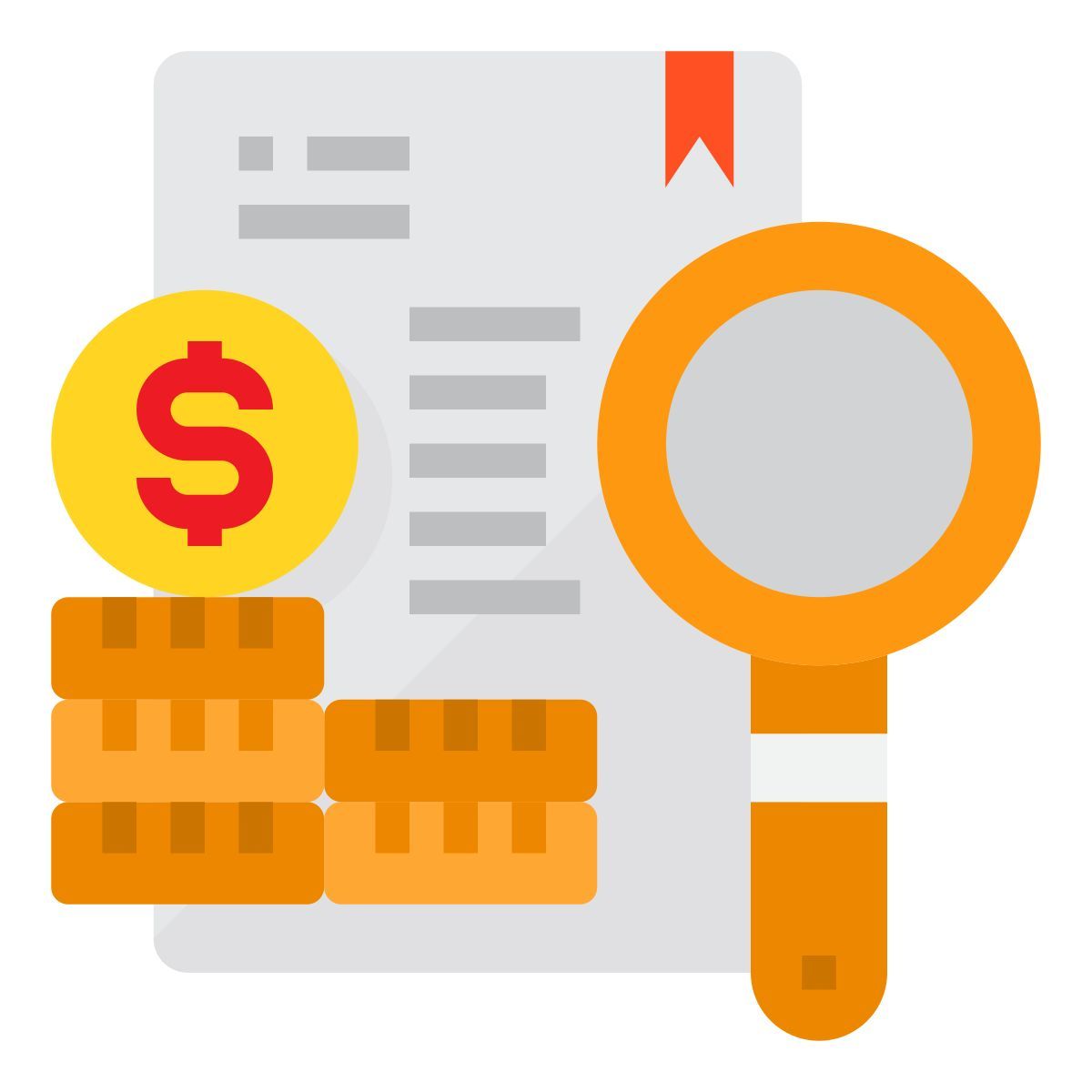 financial report icon