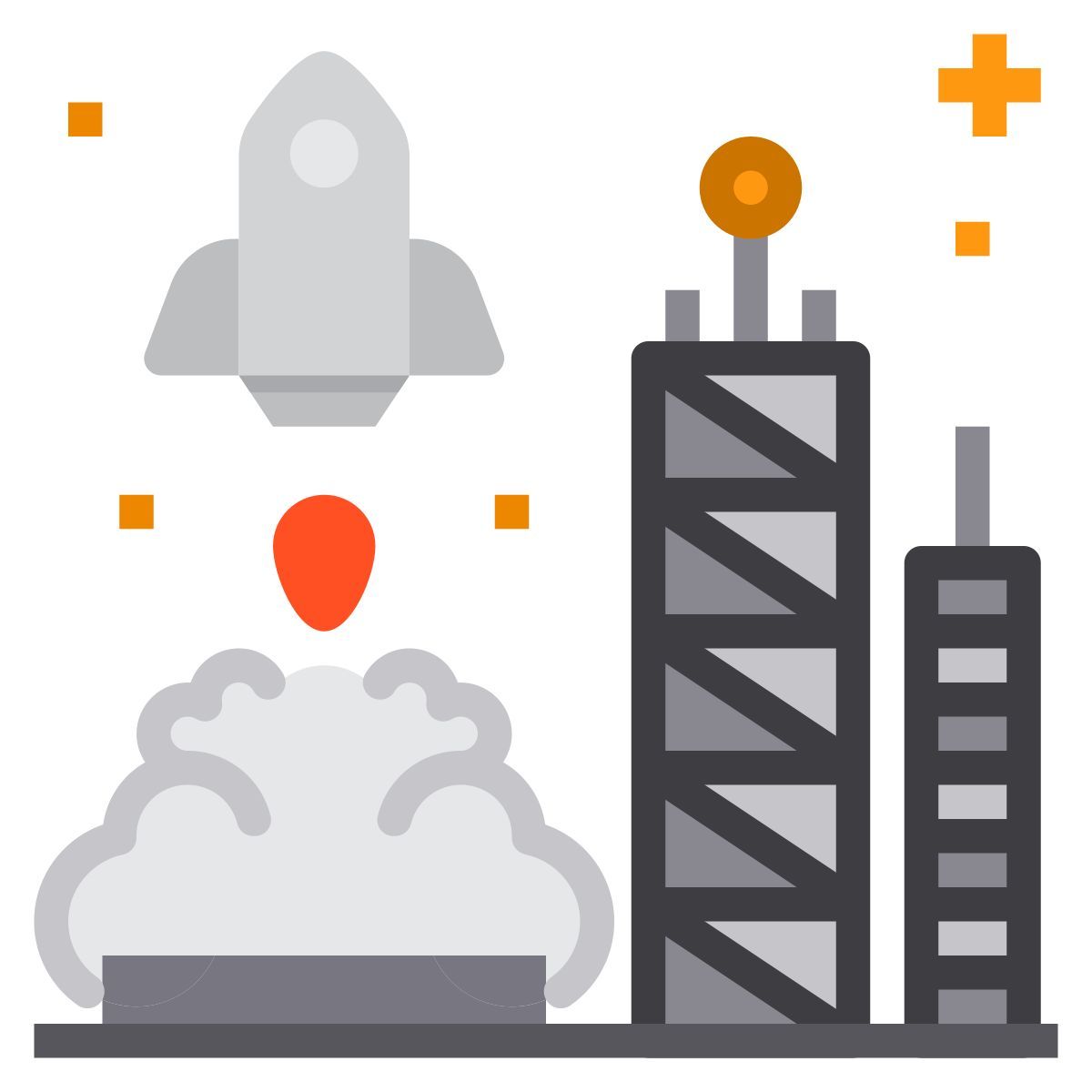 rocket launch icon